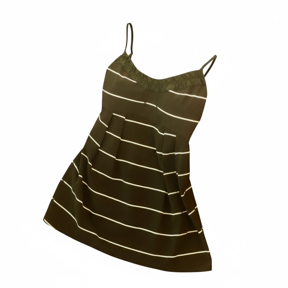 lululemon Yogi Dance Tank Size 4 Black Striped